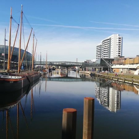 Ferienwohnung Breitschuhs Havenwelten Bremerhaven Dış mekan fotoğraf