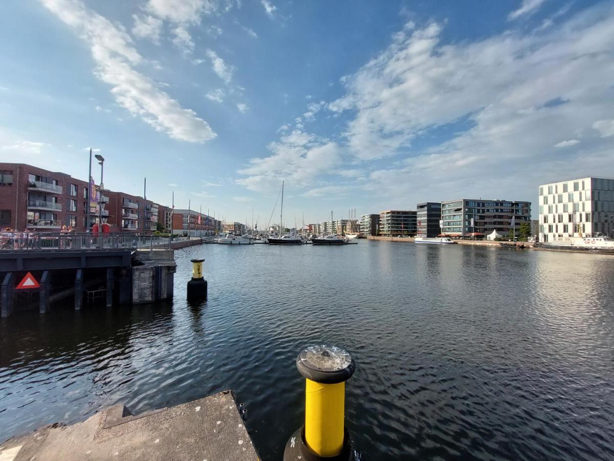 Ferienwohnung Breitschuhs Havenwelten Bremerhaven Dış mekan fotoğraf