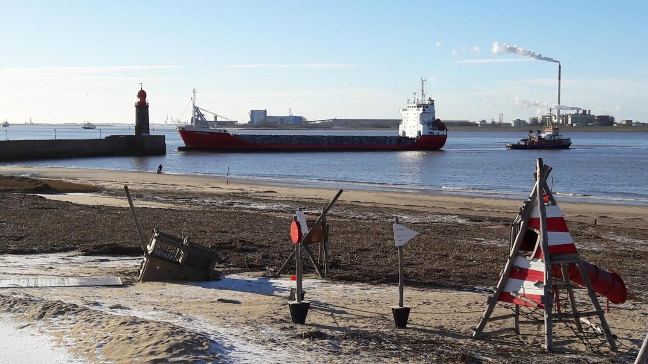 Ferienwohnung Breitschuhs Havenwelten Bremerhaven Dış mekan fotoğraf